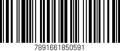 Código de barras (EAN, GTIN, SKU, ISBN): '7891661850591'