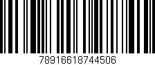 Código de barras (EAN, GTIN, SKU, ISBN): '78916618744506'