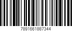 Código de barras (EAN, GTIN, SKU, ISBN): '7891661887344'