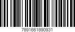 Código de barras (EAN, GTIN, SKU, ISBN): '7891661890931'
