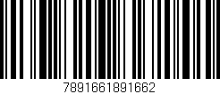 Código de barras (EAN, GTIN, SKU, ISBN): '7891661891662'