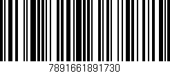 Código de barras (EAN, GTIN, SKU, ISBN): '7891661891730'