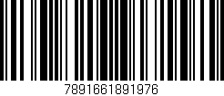Código de barras (EAN, GTIN, SKU, ISBN): '7891661891976'