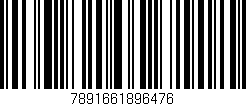 Código de barras (EAN, GTIN, SKU, ISBN): '7891661896476'