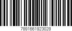 Código de barras (EAN, GTIN, SKU, ISBN): '7891661923028'