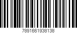 Código de barras (EAN, GTIN, SKU, ISBN): '7891661938138'