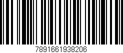 Código de barras (EAN, GTIN, SKU, ISBN): '7891661938206'