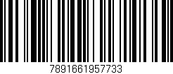Código de barras (EAN, GTIN, SKU, ISBN): '7891661957733'