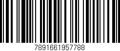 Código de barras (EAN, GTIN, SKU, ISBN): '7891661957788'