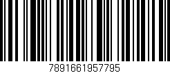 Código de barras (EAN, GTIN, SKU, ISBN): '7891661957795'