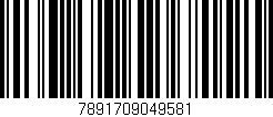Código de barras (EAN, GTIN, SKU, ISBN): '7891709049581'