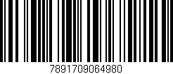 Código de barras (EAN, GTIN, SKU, ISBN): '7891709064980'