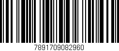 Código de barras (EAN, GTIN, SKU, ISBN): '7891709082960'