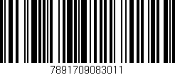 Código de barras (EAN, GTIN, SKU, ISBN): '7891709083011'