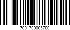 Código de barras (EAN, GTIN, SKU, ISBN): '7891709086708'