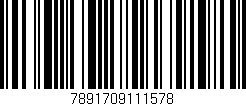 Código de barras (EAN, GTIN, SKU, ISBN): '7891709111578'