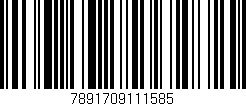 Código de barras (EAN, GTIN, SKU, ISBN): '7891709111585'