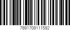 Código de barras (EAN, GTIN, SKU, ISBN): '7891709111592'