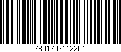 Código de barras (EAN, GTIN, SKU, ISBN): '7891709112261'