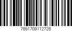 Código de barras (EAN, GTIN, SKU, ISBN): '7891709112728'