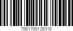 Código de barras (EAN, GTIN, SKU, ISBN): '7891709128316'