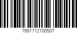 Código de barras (EAN, GTIN, SKU, ISBN): '7891712100507'