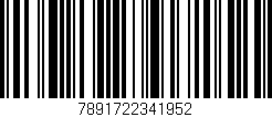 Código de barras (EAN, GTIN, SKU, ISBN): '7891722341952'