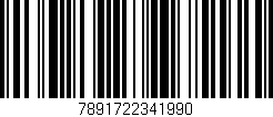 Código de barras (EAN, GTIN, SKU, ISBN): '7891722341990'