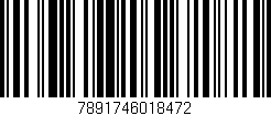 Código de barras (EAN, GTIN, SKU, ISBN): '7891746018472'