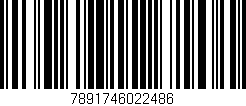 Código de barras (EAN, GTIN, SKU, ISBN): '7891746022486'