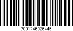 Código de barras (EAN, GTIN, SKU, ISBN): '7891746026446'