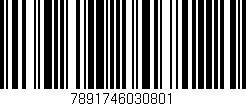 Código de barras (EAN, GTIN, SKU, ISBN): '7891746030801'