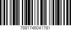 Código de barras (EAN, GTIN, SKU, ISBN): '7891746041791'