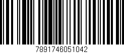 Código de barras (EAN, GTIN, SKU, ISBN): '7891746051042'
