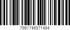 Código de barras (EAN, GTIN, SKU, ISBN): '7891746071484'