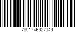 Código de barras (EAN, GTIN, SKU, ISBN): '7891746327048'