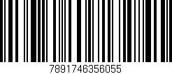 Código de barras (EAN, GTIN, SKU, ISBN): '7891746356055'