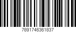 Código de barras (EAN, GTIN, SKU, ISBN): '7891746361837'