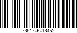 Código de barras (EAN, GTIN, SKU, ISBN): '7891746416452'
