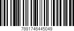 Código de barras (EAN, GTIN, SKU, ISBN): '7891746445049'