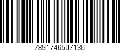 Código de barras (EAN, GTIN, SKU, ISBN): '7891746507136'