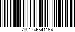 Código de barras (EAN, GTIN, SKU, ISBN): '7891746541154'