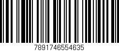 Código de barras (EAN, GTIN, SKU, ISBN): '7891746554635'