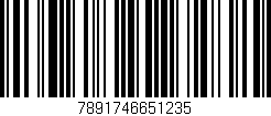 Código de barras (EAN, GTIN, SKU, ISBN): '7891746651235'
