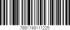 Código de barras (EAN, GTIN, SKU, ISBN): '7891748111225'