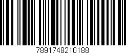 Código de barras (EAN, GTIN, SKU, ISBN): '7891748210188'