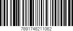 Código de barras (EAN, GTIN, SKU, ISBN): '7891748211062'