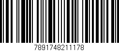 Código de barras (EAN, GTIN, SKU, ISBN): '7891748211178'