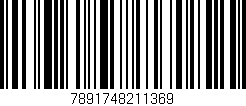 Código de barras (EAN, GTIN, SKU, ISBN): '7891748211369'