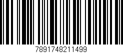 Código de barras (EAN, GTIN, SKU, ISBN): '7891748211499'